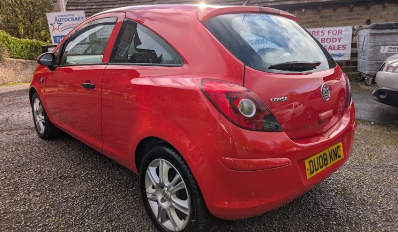 
								Used 2008 Vauxhall Corsa 1.0 full									